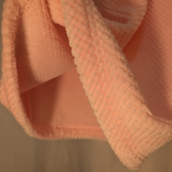 Charter Club Intimates Petite Long-Sleeved Zip-Front Robe, Pastel Pink P/S, NWOT - Picture 10 of 13